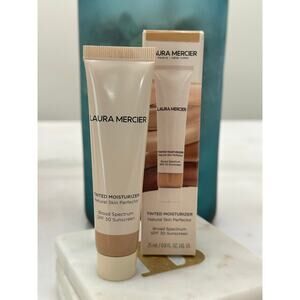 Laura Mercier NIB Tinted Moisturizer Natural Skin Perfector 0.8 fl oz 3W1 Bisque